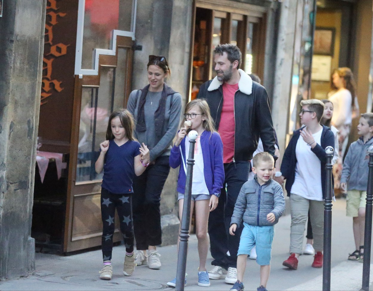 Jennifer Garner a Ben Affleck s deťmi